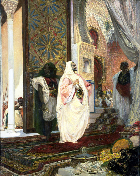 Entering The Harem — Georges Jules Victor Clairin