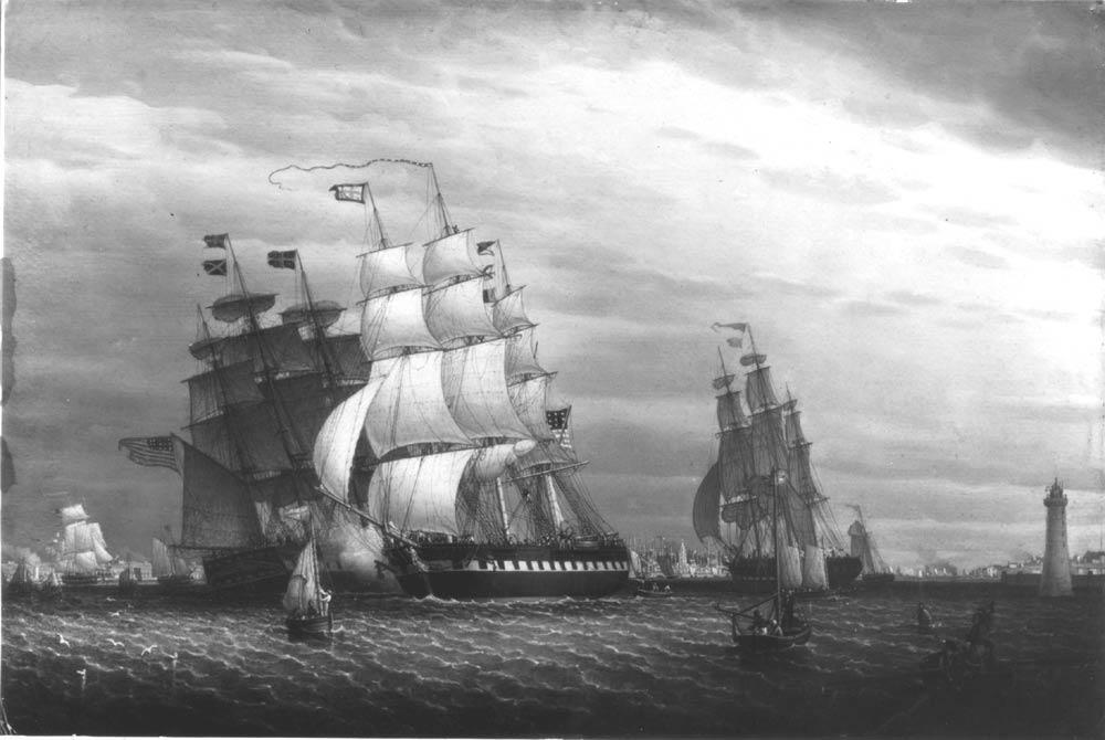 American Ships In The Mersey — Robert W. Salmon