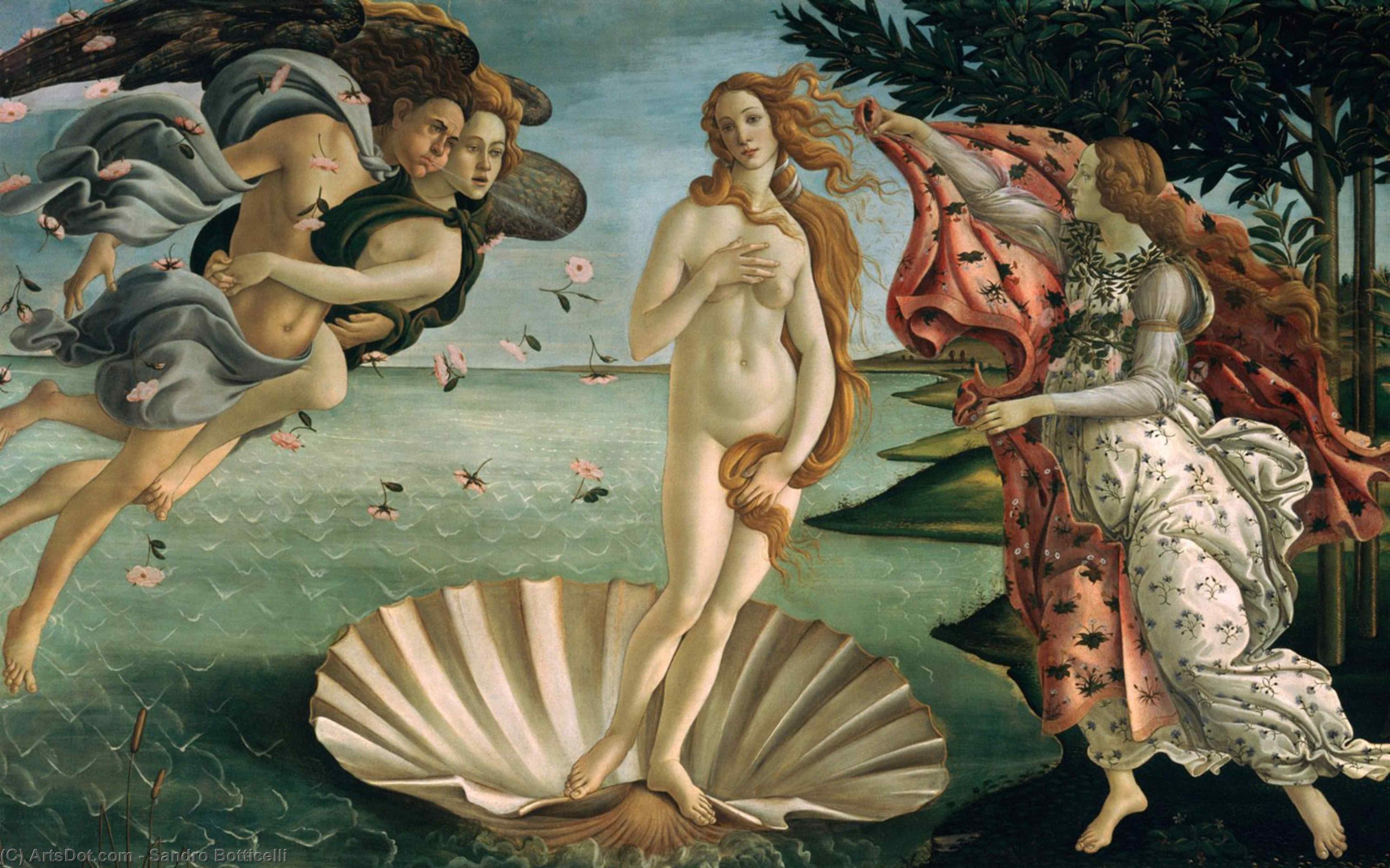 The Birth Of Venus — Sandro Botticelli