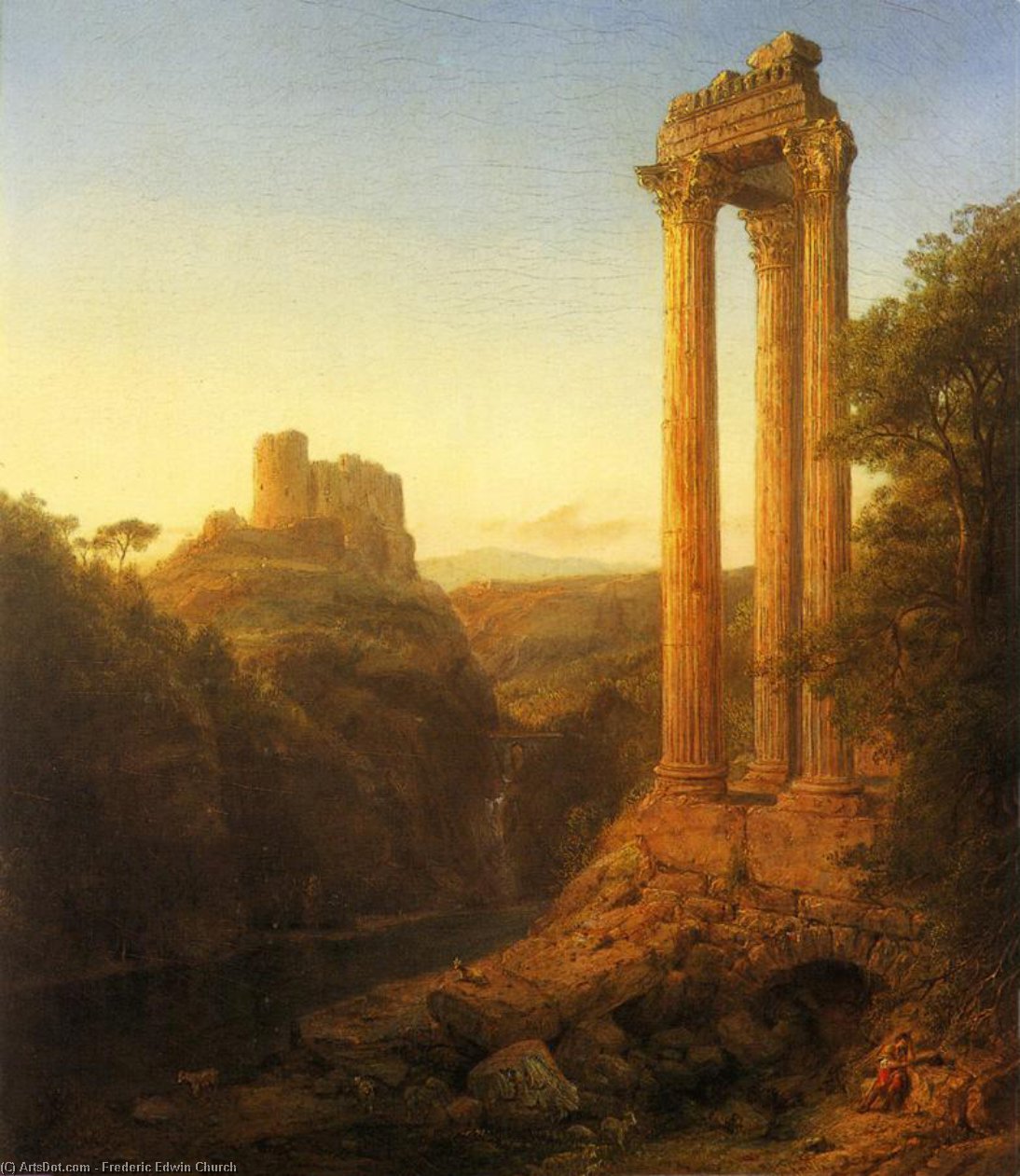 Sunrise In Syria — Frederic Edwin Church