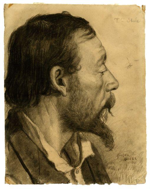 Portrait Of A Man 5 — Theodore Clement Steele