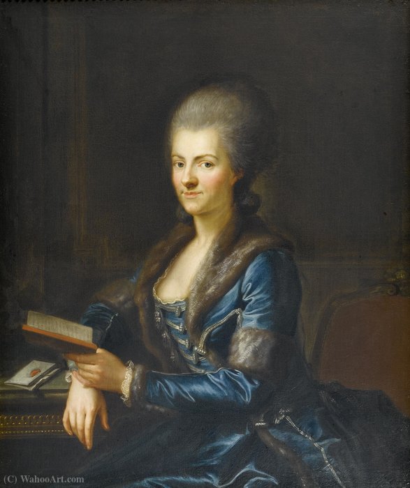 Portrait Of Elisabeth Sulzer — Anton Graff