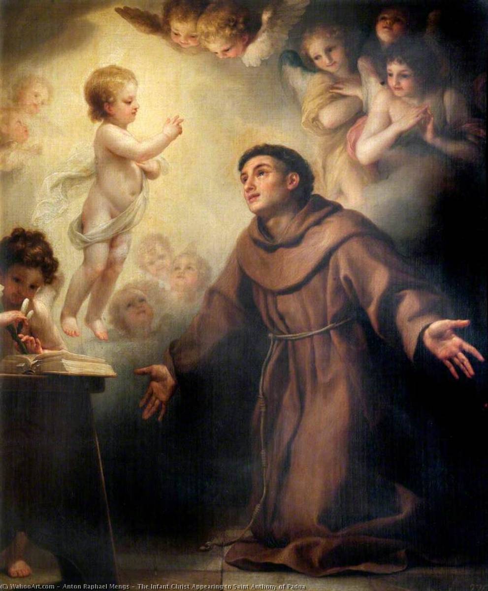 The Infant Christ Appearing To Saint Anthony Of Padua — Anton Raphael Mengs