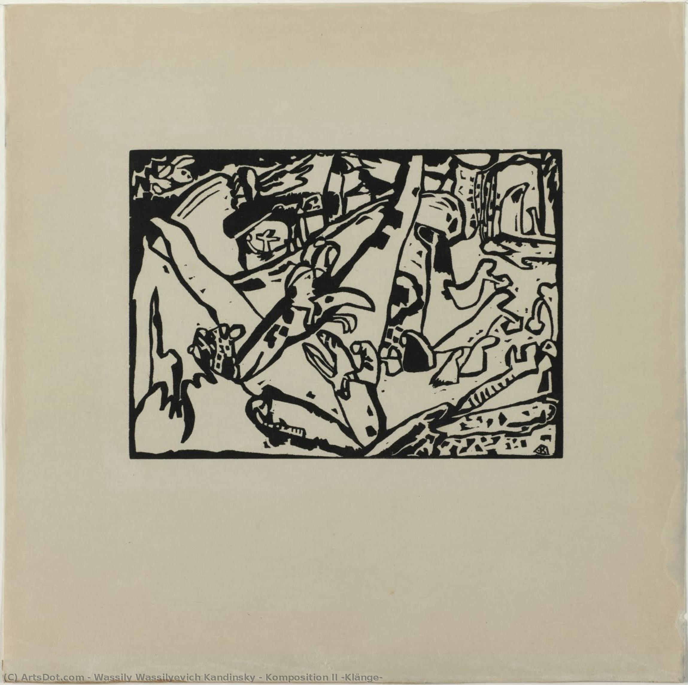 Komposition Ii (klänge) — Wassily Wassilyevich Kandinsky