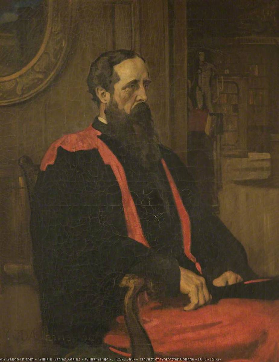 William Inge (1829–1903), Provost Of Worcester College (1881–1903) — William Dacres Adams