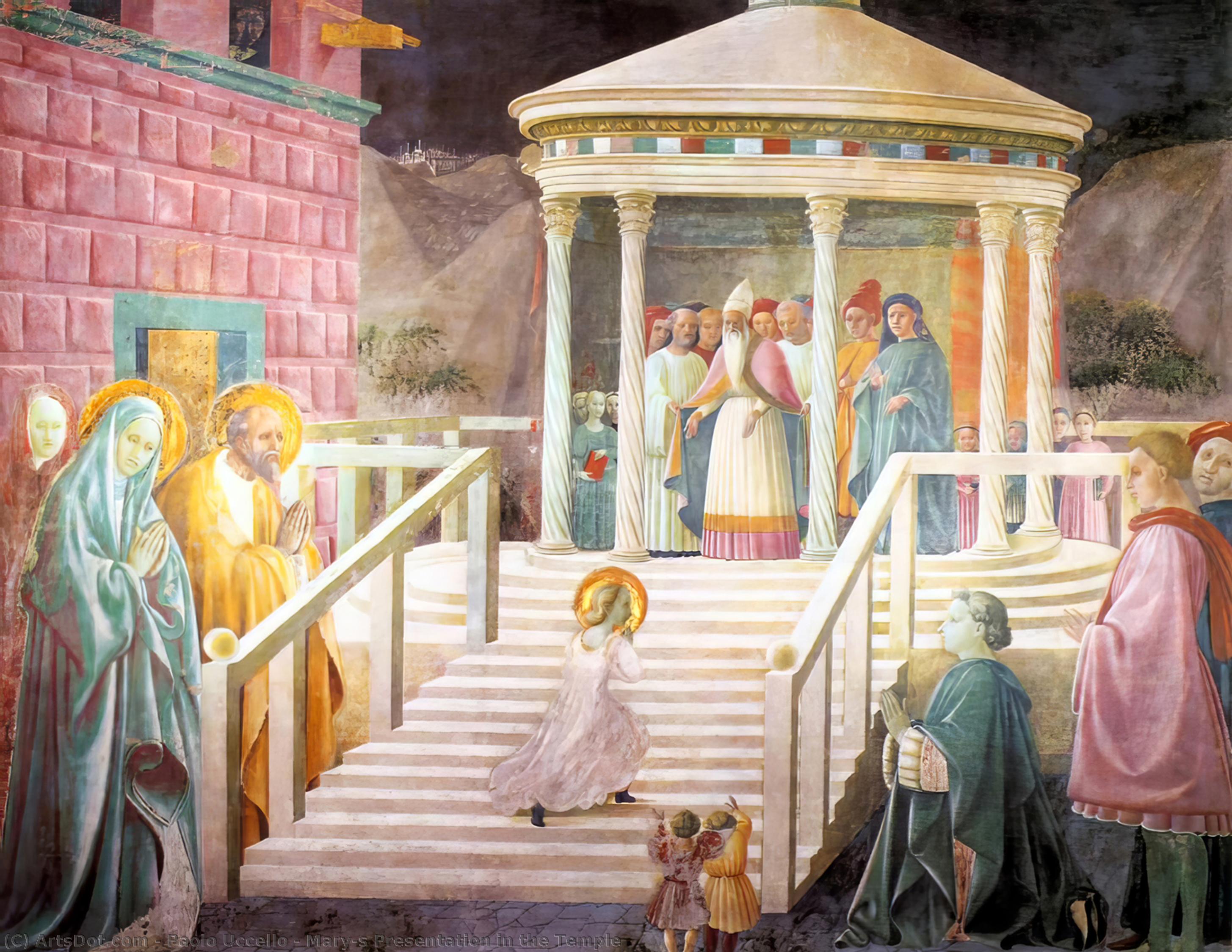 Mary's Presentation In The Temple — Paolo Uccello