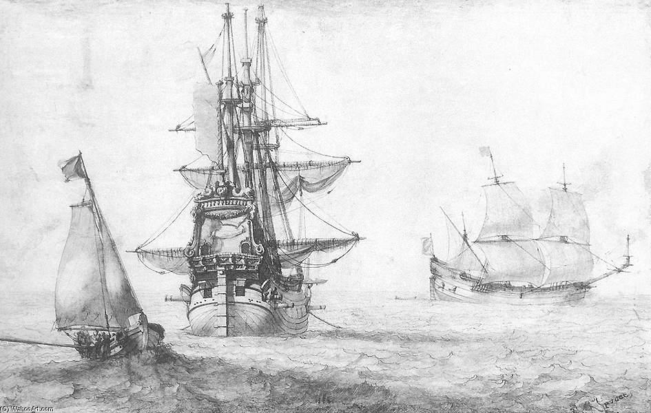 View On The Sea — Pierre Puget