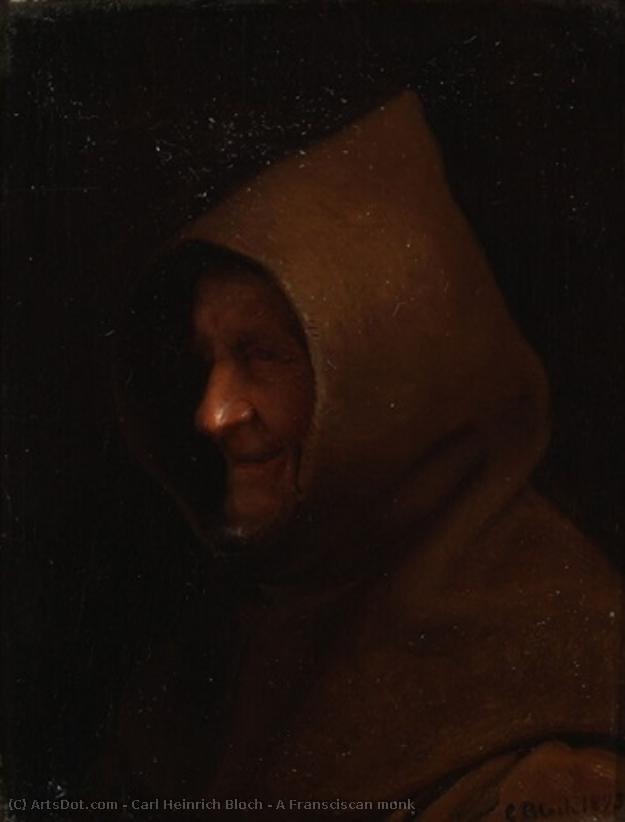 A Fransciscan Monk — Carl Heinrich Bloch