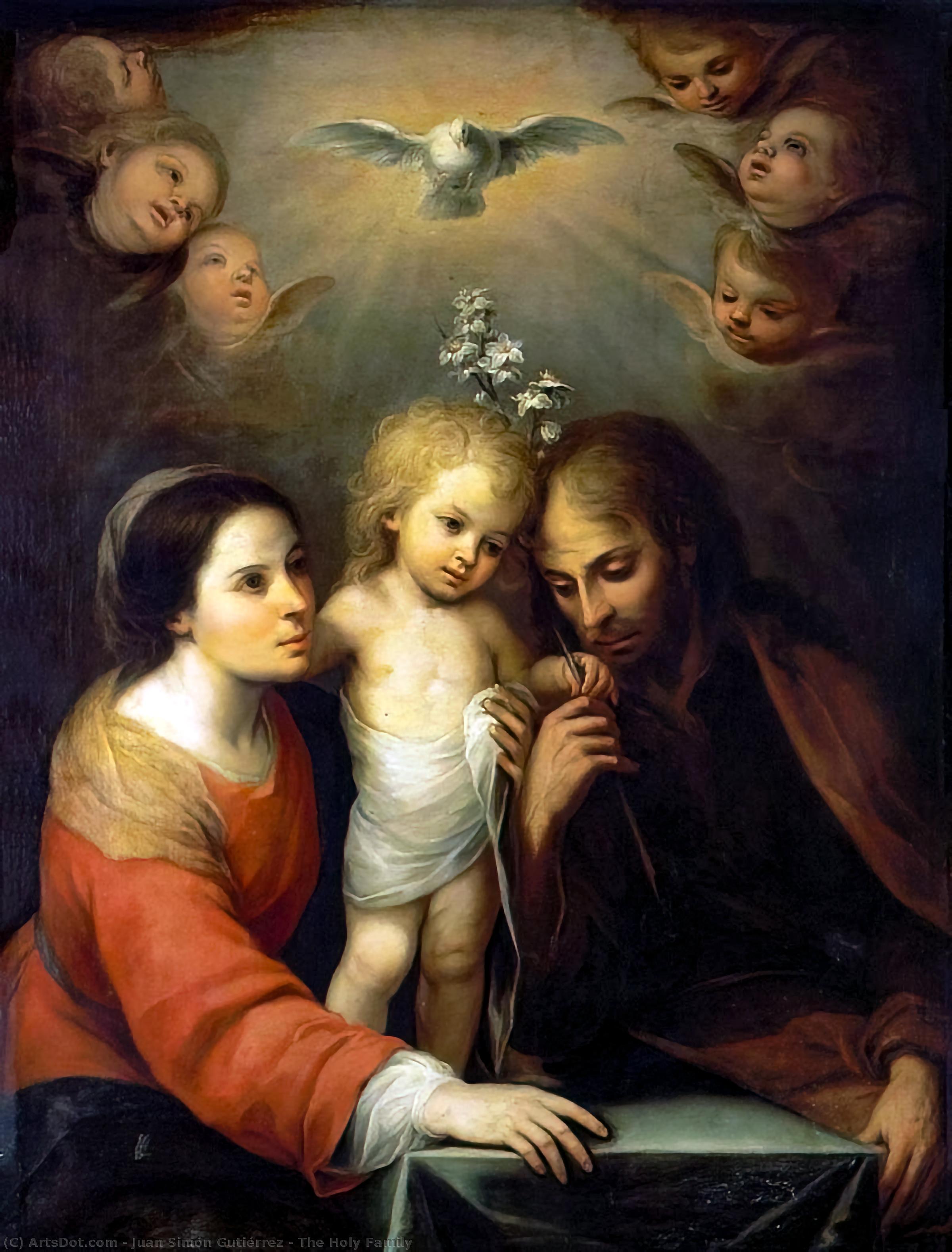 The Holy Family — Juan Simón Gutiérrez
