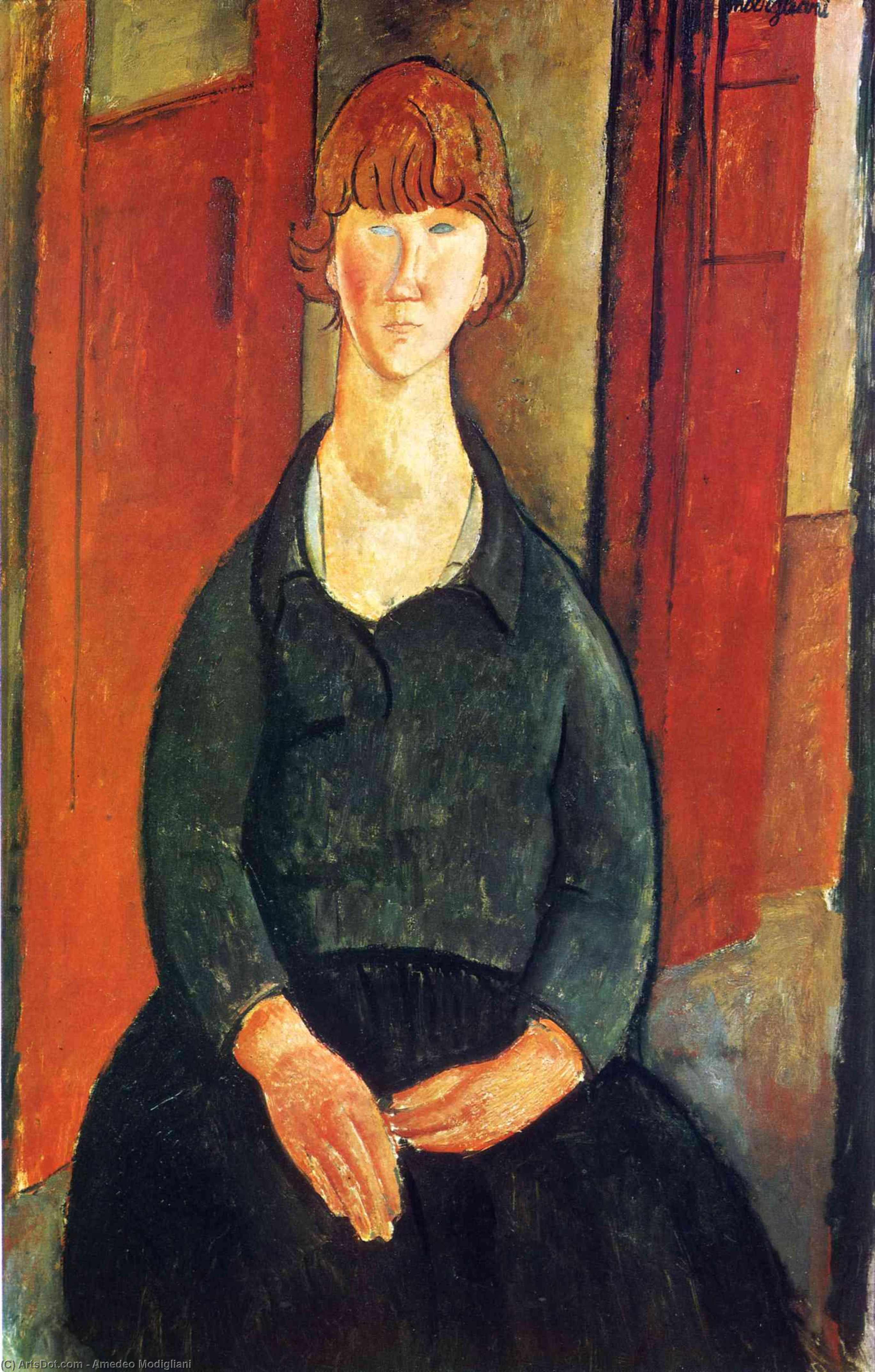 Flower Vendor — Amedeo Clemente Modigliani