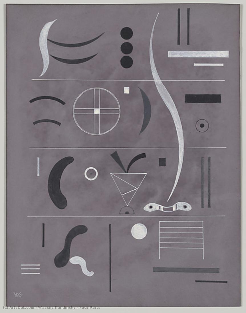 Four Parts — Wassily Wassilyevich Kandinsky