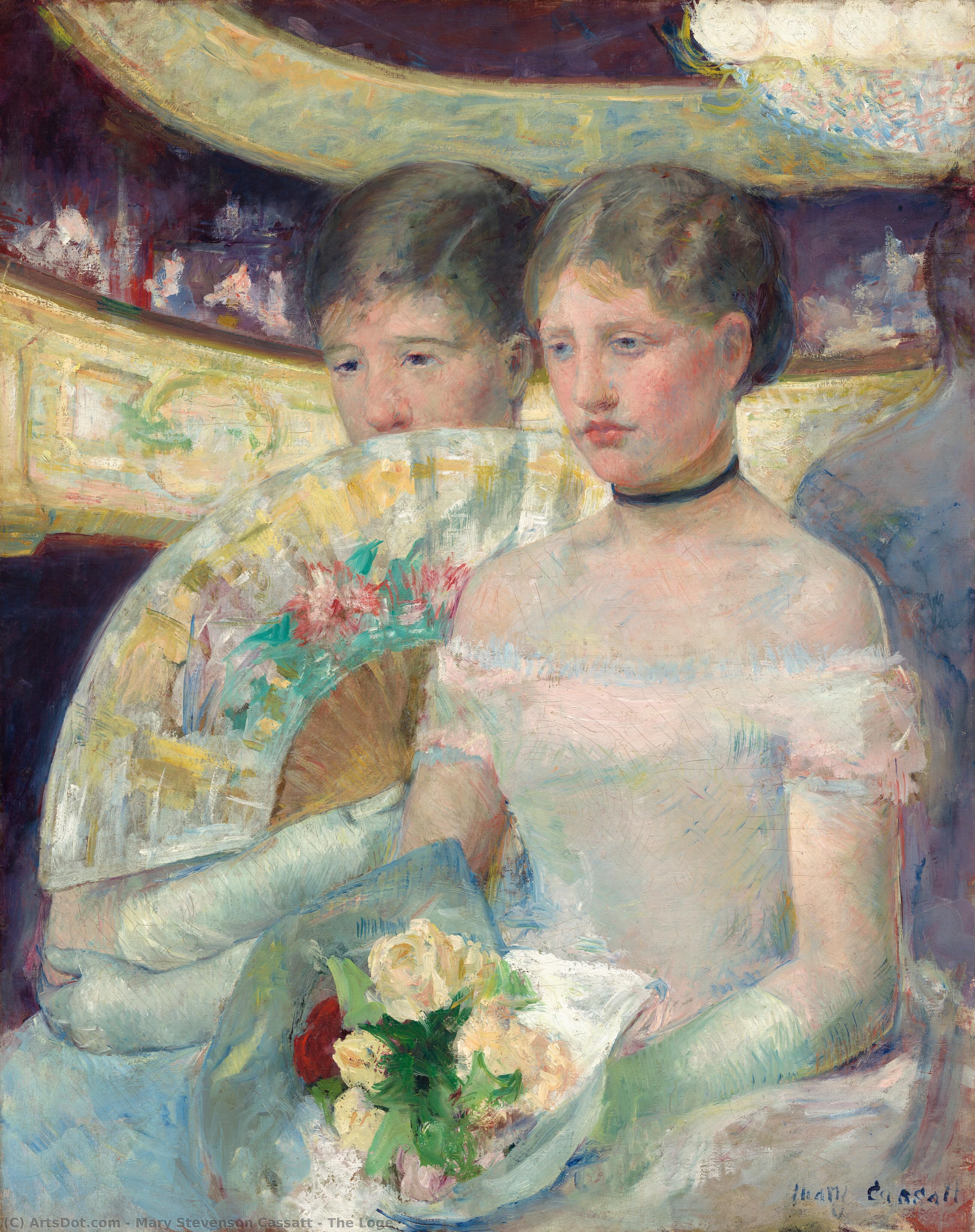 The Loge — Mary Stevenson Cassatt