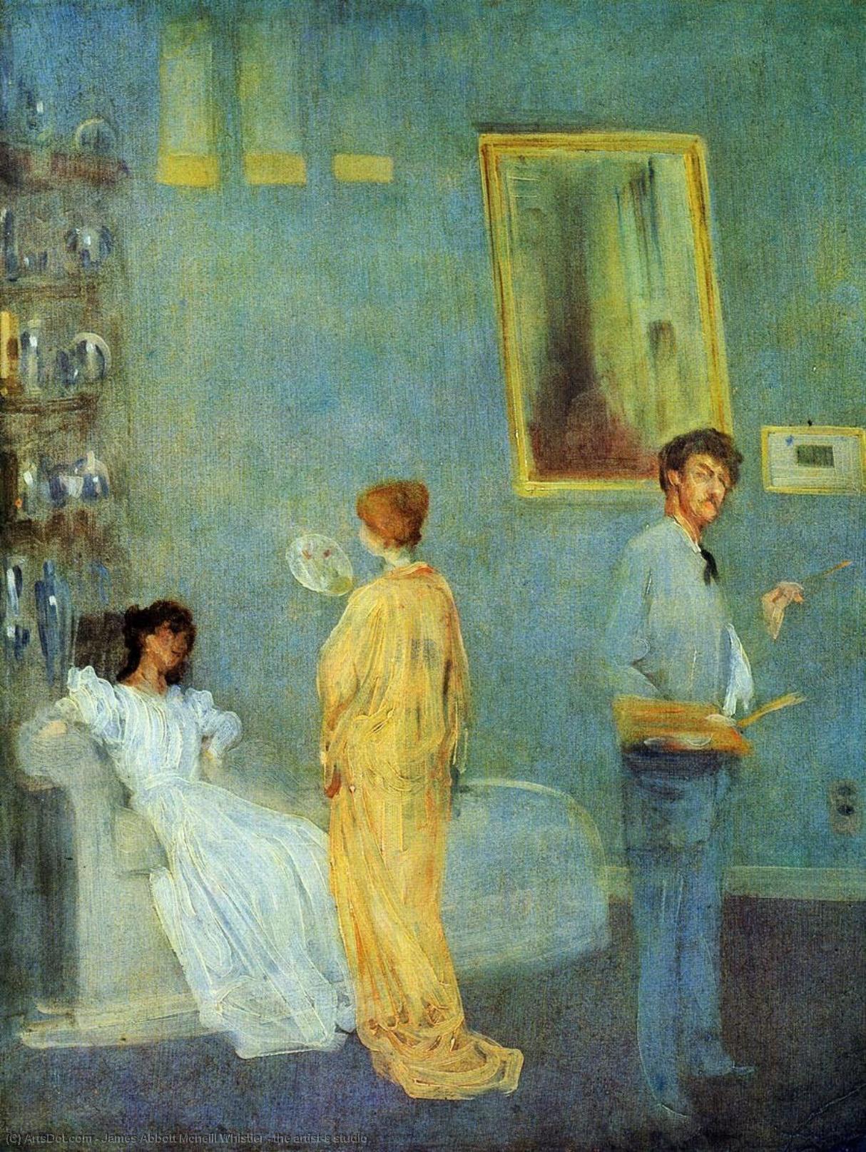 The Artist's Studio — James Abbott Mcneill Whistler