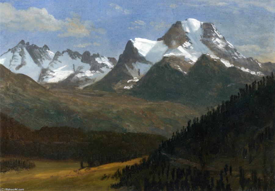 Mountain Landscape — Albert Bierstadt