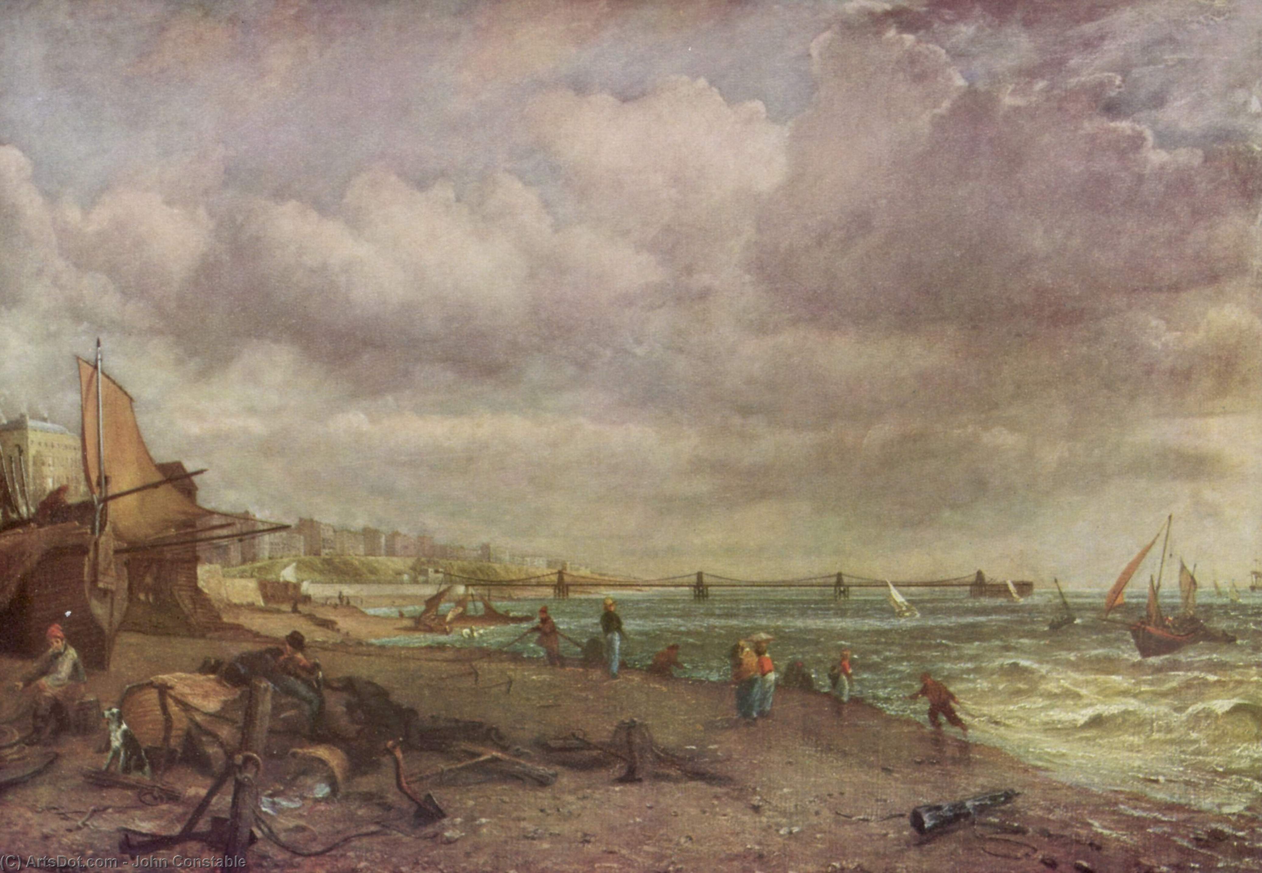 Marine Parade And Old Chain Pier — John Constable