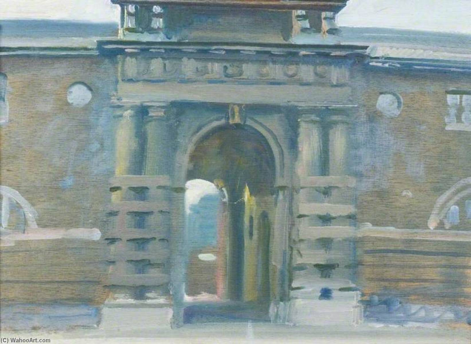Study At Horse Guards' Barracks — Sir Alfred James Munnings