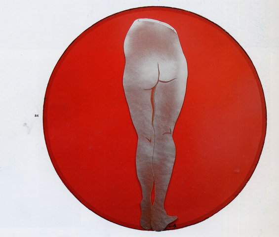 Cercle Vicieux Rouge — Evelyne Axell