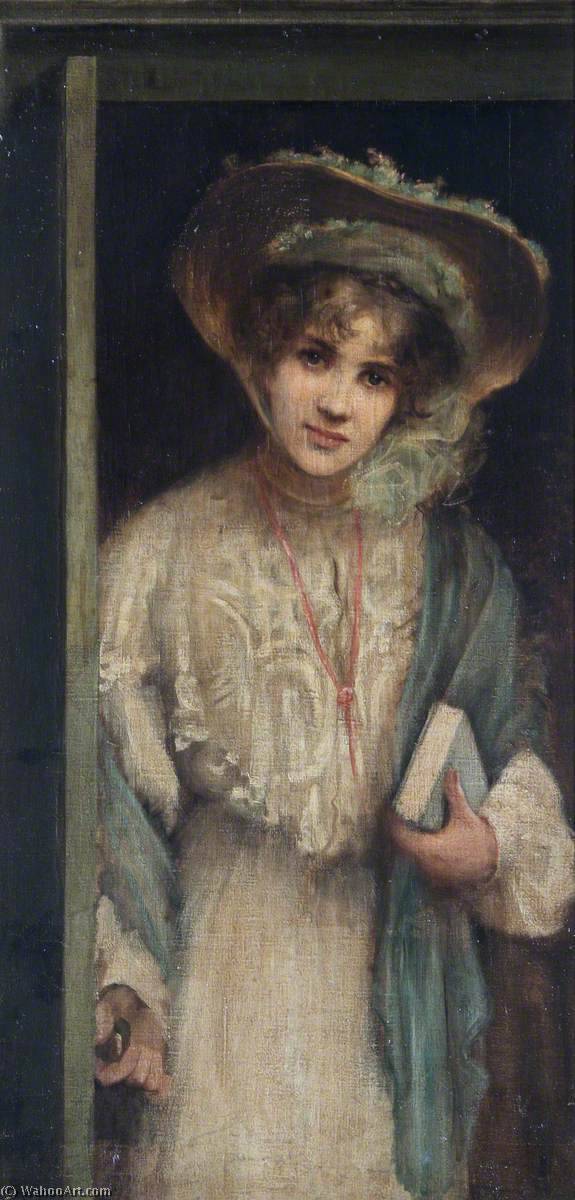 Woman Entering Through A Door — Beatrice Offor