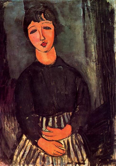 A Young Girl — Amedeo Clemente Modigliani