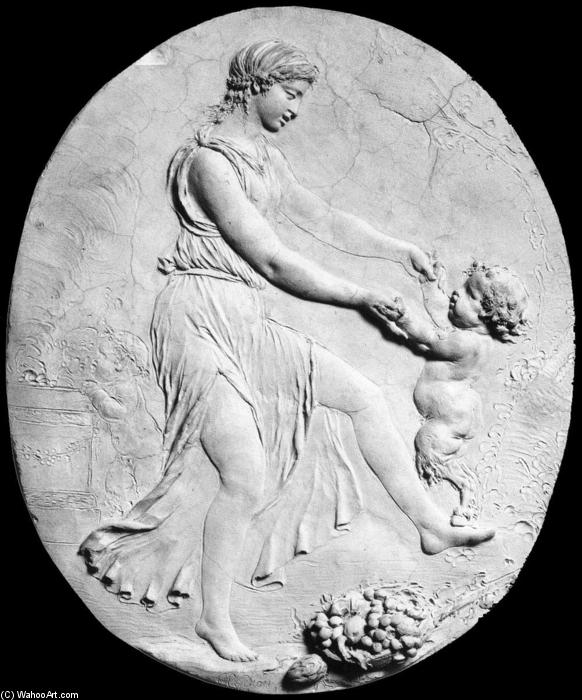 Nymphe Und Faun — Claude Michel (clodion)