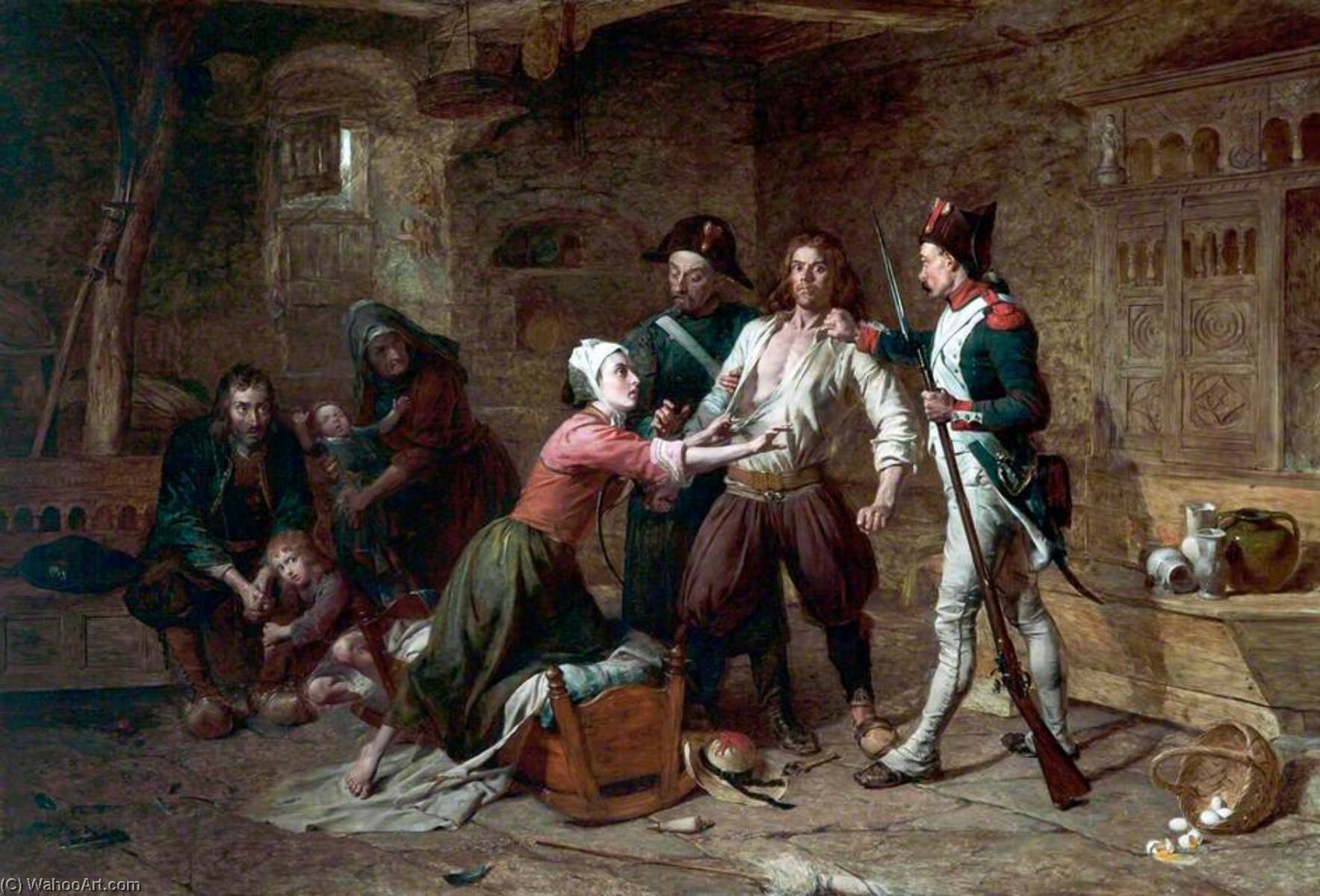 The Deserter — Frederick Trevelyan Goodall