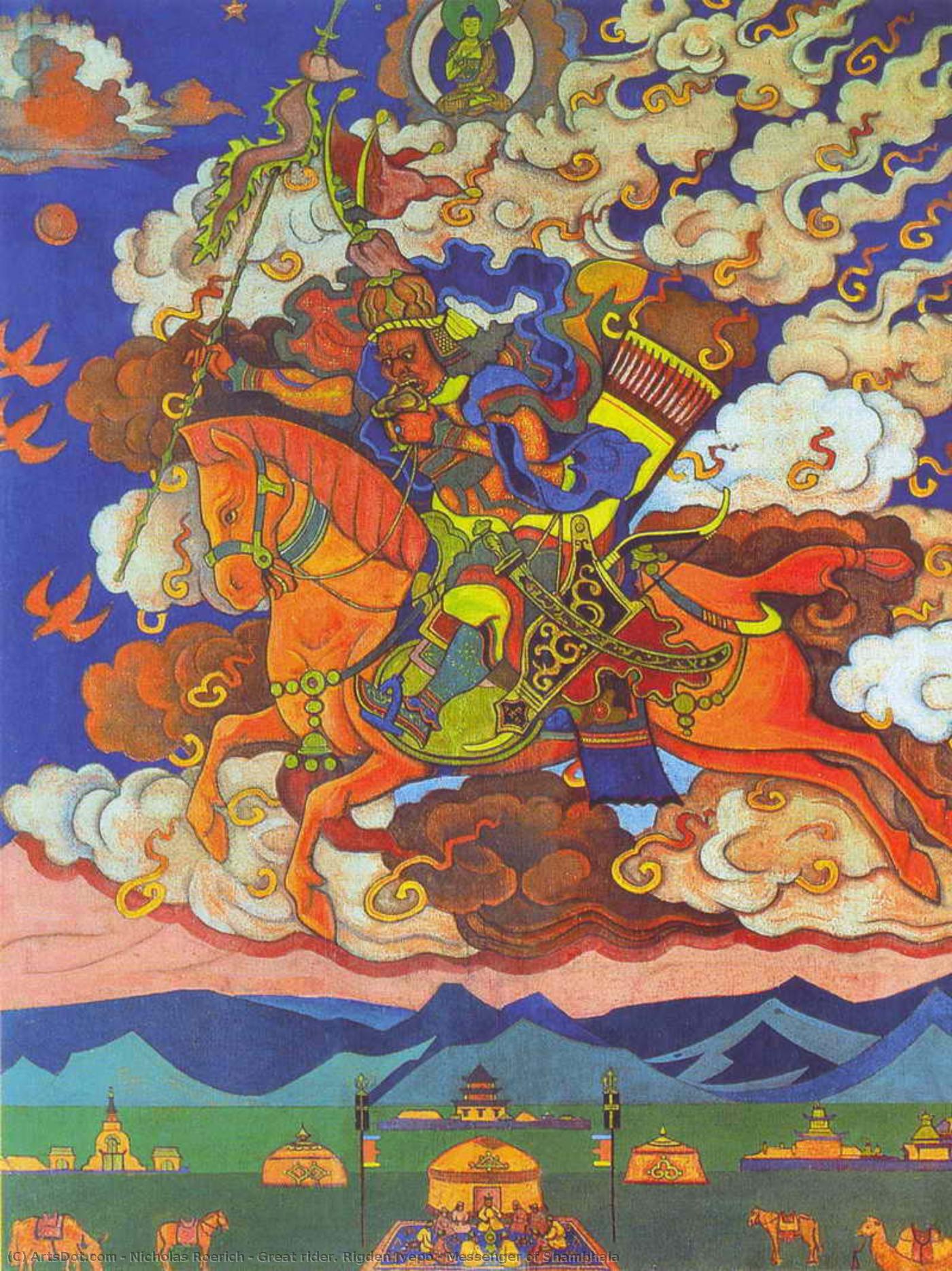 Great Rider. Rigden Jyepo - Messenger Of Shambhala — Nicholas Roerich