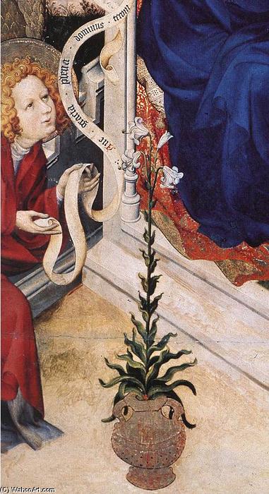 The Annunciation (detail) (10) — Melchior Broederlam