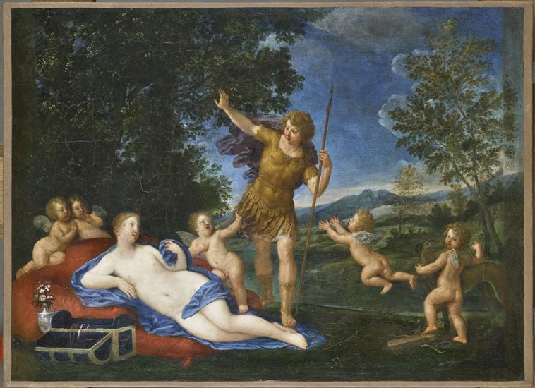 Vénus Et Adonis — Albani Francesco (l'albane)