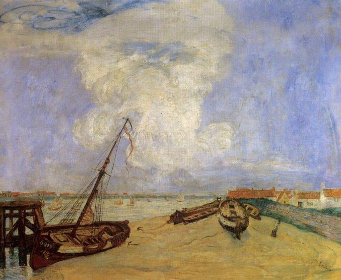 Barques Echouees — James Ensor