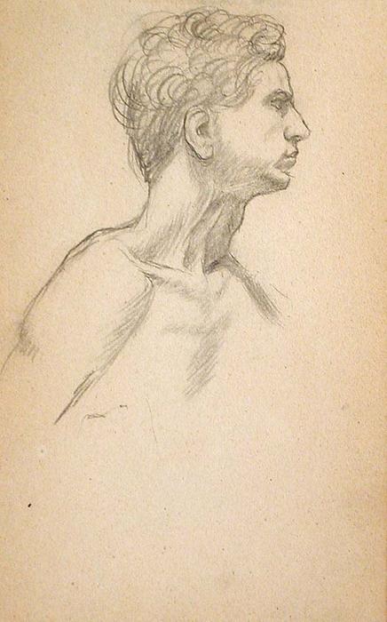 Head And Shoulder Study — John Ottis Adams