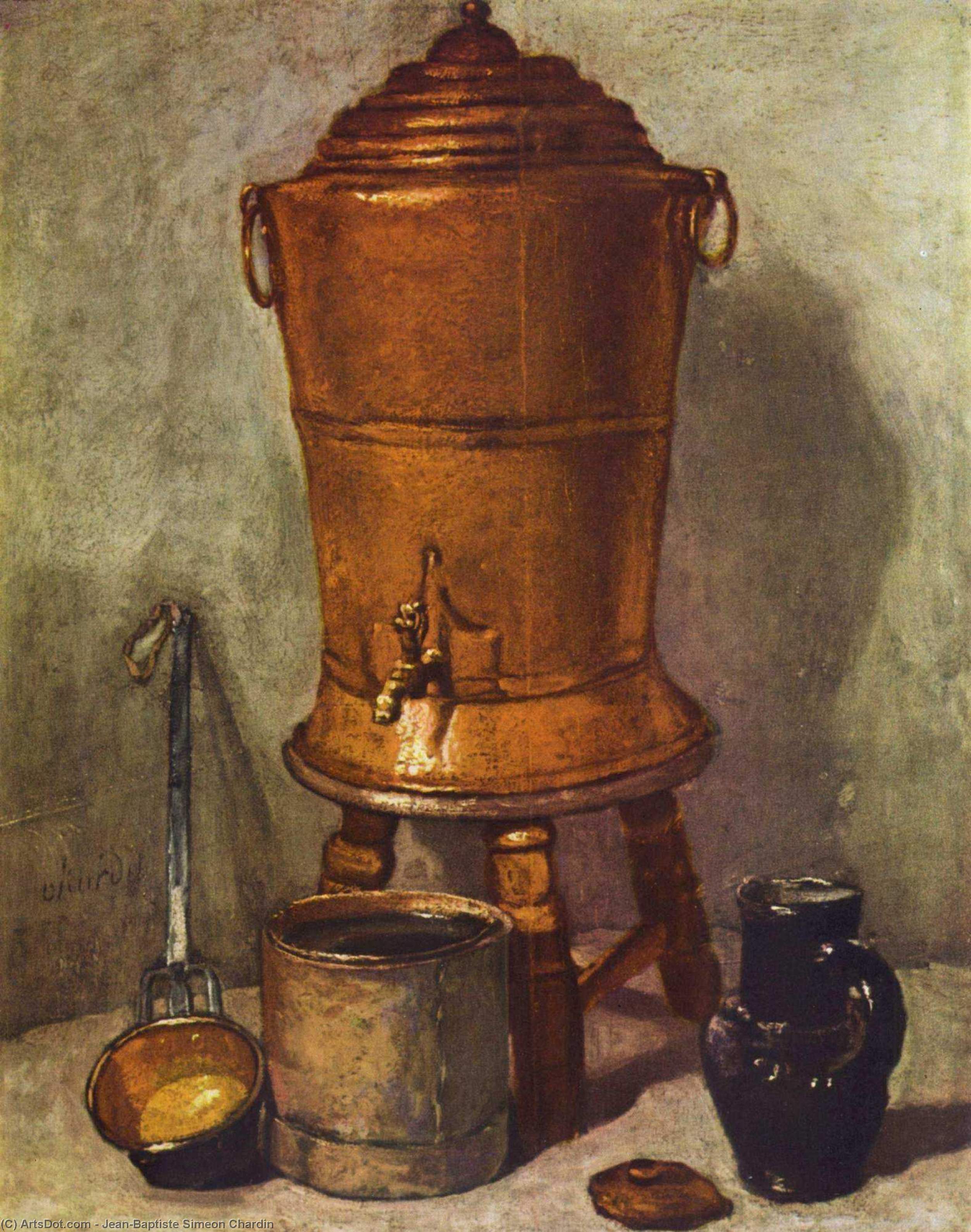 The Water Tank — Jean-baptiste-siméon Chardin