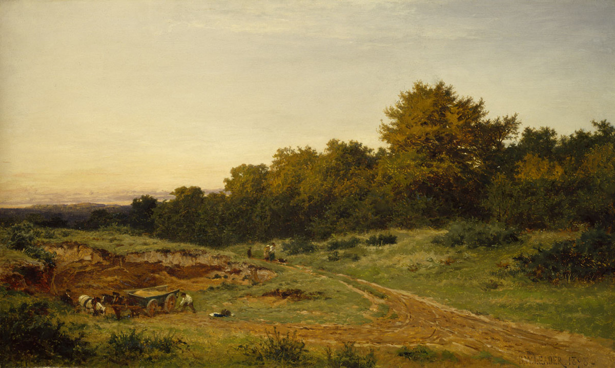 The Sandpit, Burrow's Cross — R.a Benjamin Williams Leader