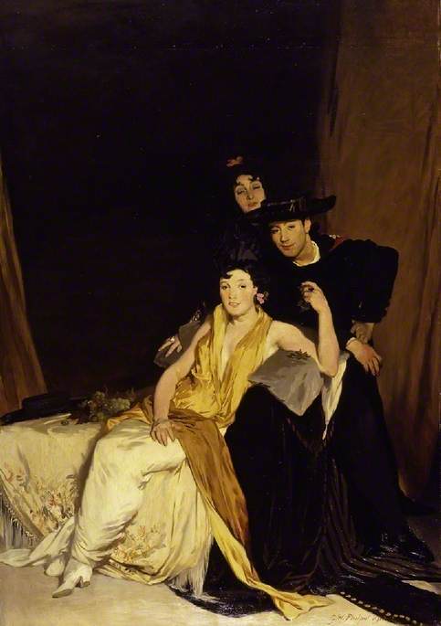 The Dog-rose — Glyn Warren Philpot