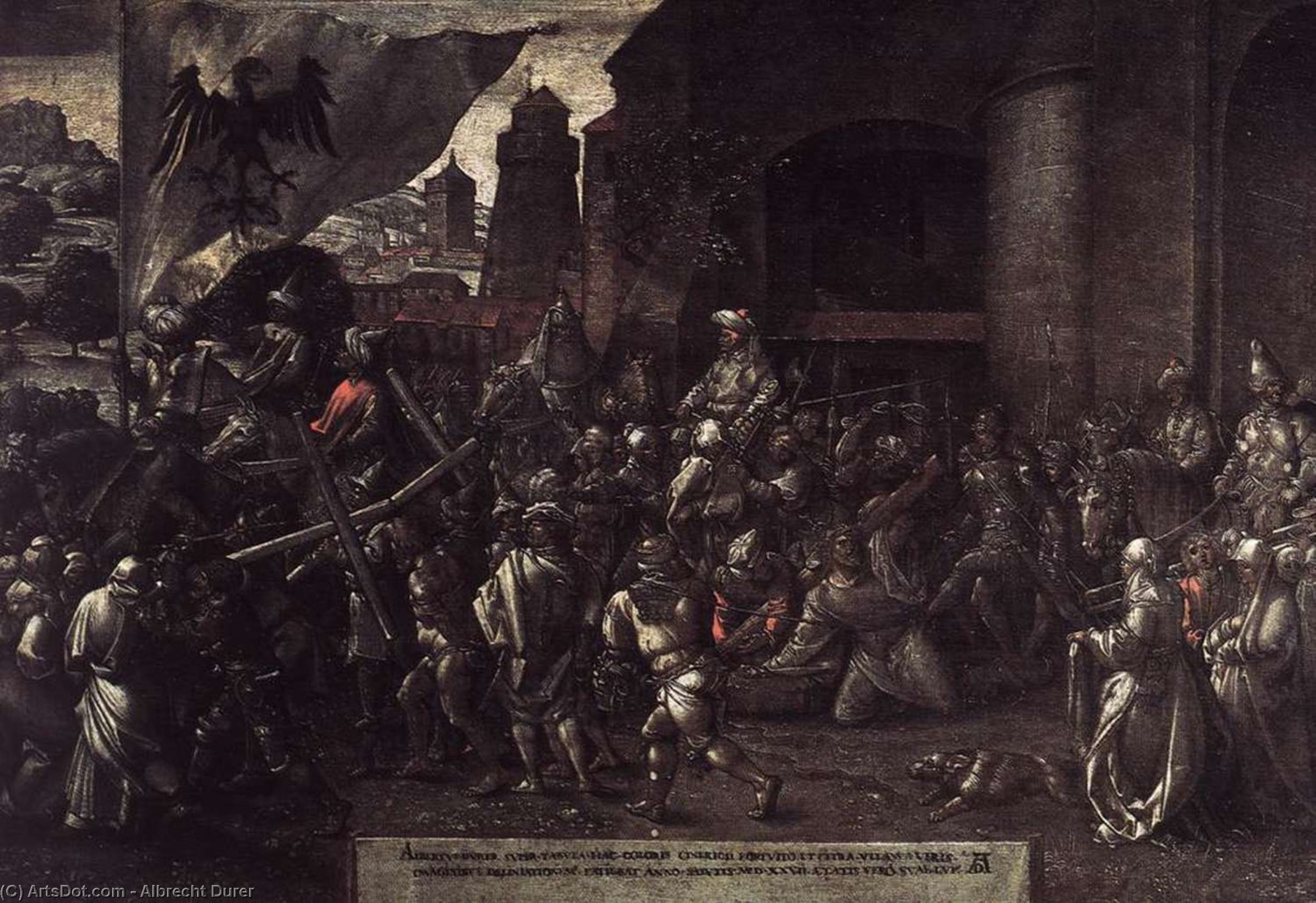 Way To Calvary — Albrecht Dürer