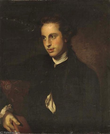 Holding A Book In His Right Hand — Sir Nathaniel Dance Holland