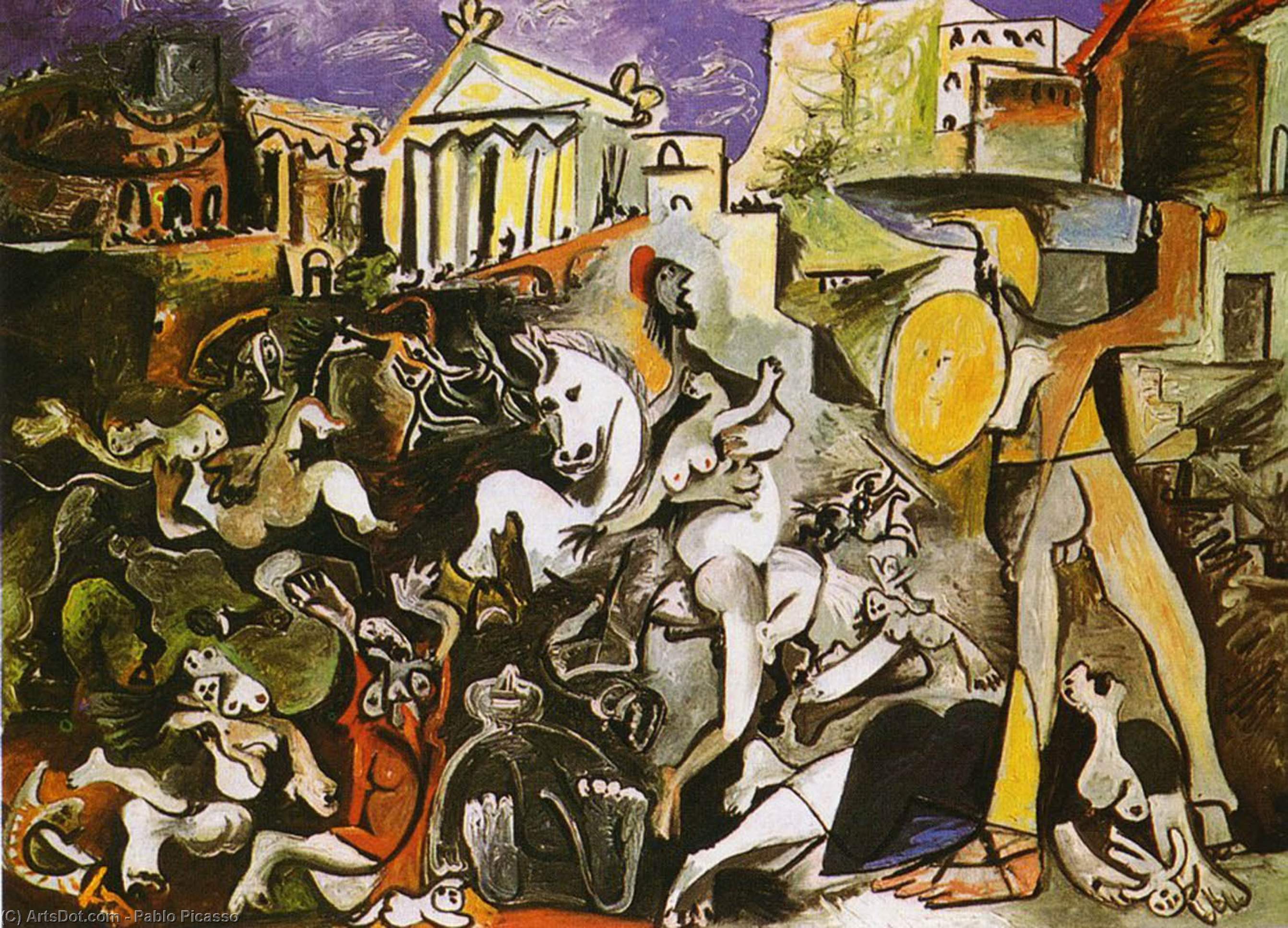 The Abduction Of Sabines — Pablo Picasso