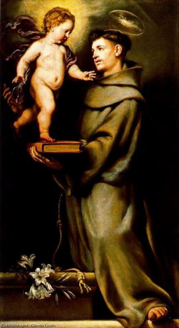 San Antonio De Padua — Claudio Coello