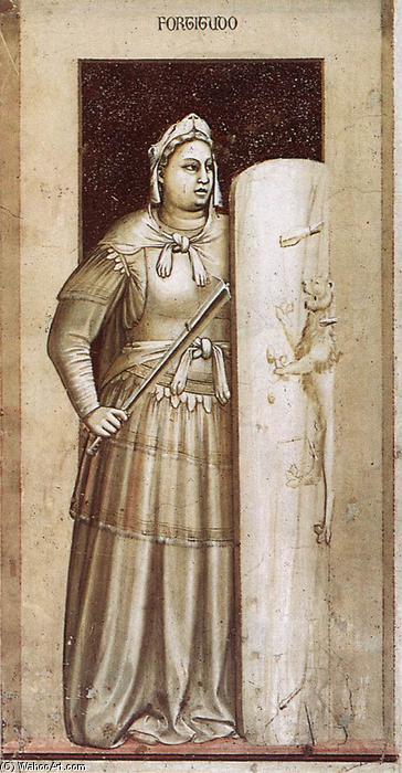 No. 41 The Seven Virtues: Fortitude — Giotto Di Bondone