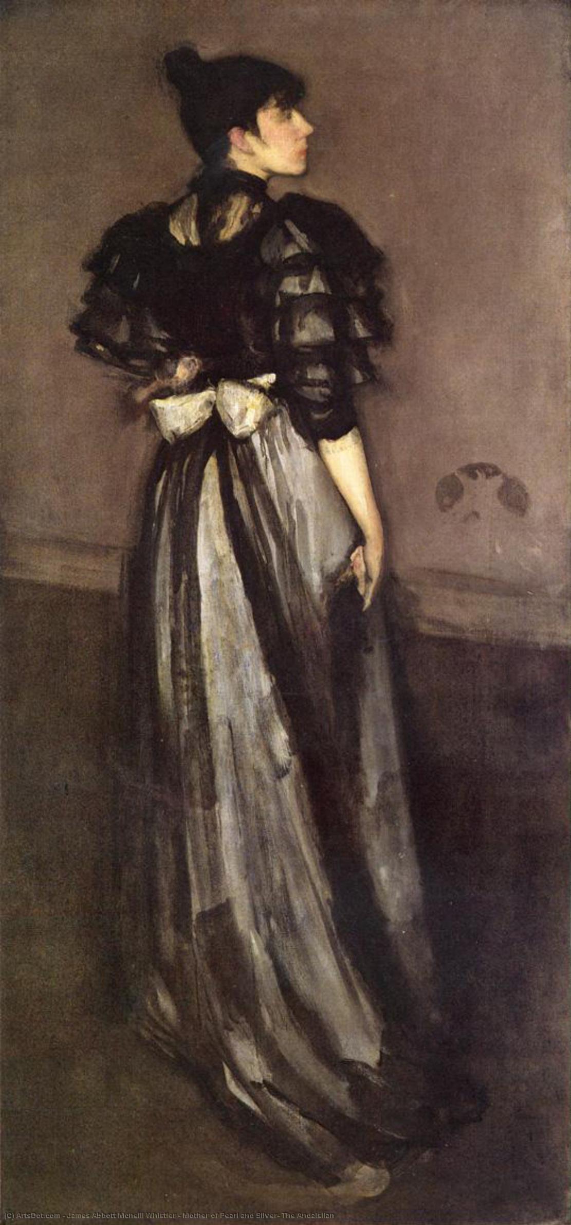 Mother Of Pearl And Silver: The Andalsiian — James Abbott Mcneill Whistler