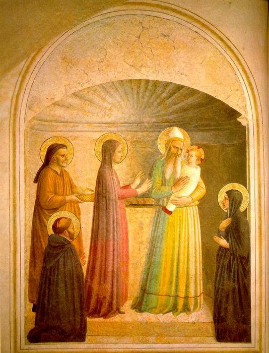 Presentación En El Templo 1 — Fra Angelico