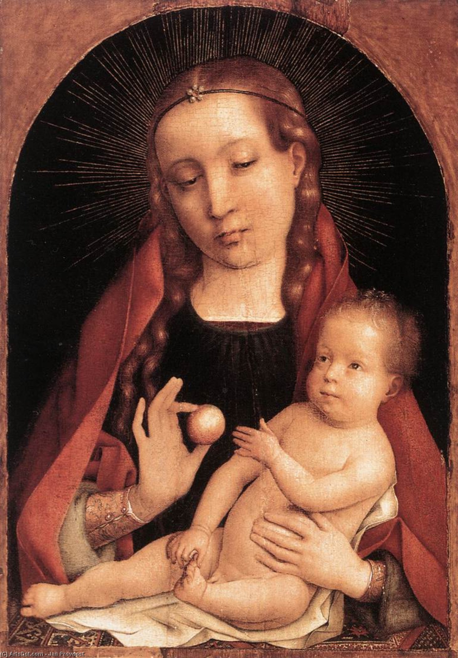 Virgin And Child — Jan Provoost