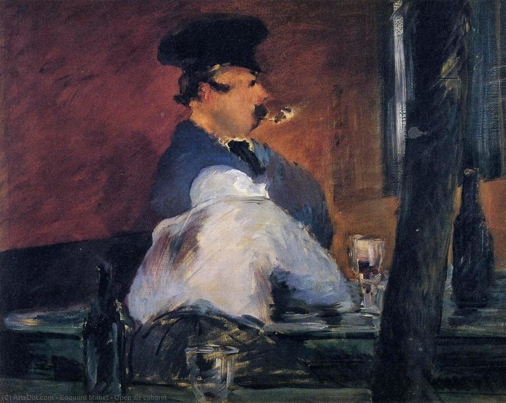 Open Air Cabaret — Édouard Manet