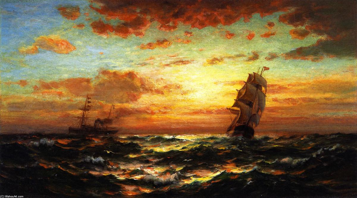 Sunset Marine — Edward Moran
