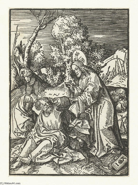 Christ Awakens The Sleeping Disciples — Jacob Cornelisz Van Oostsanen