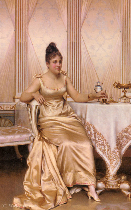 Afternoon Tea — Charles Joseph Frédéric Soulacroix