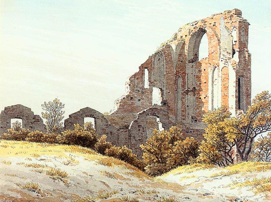 Las Ruinas De Eldena — Caspar David Friedrich