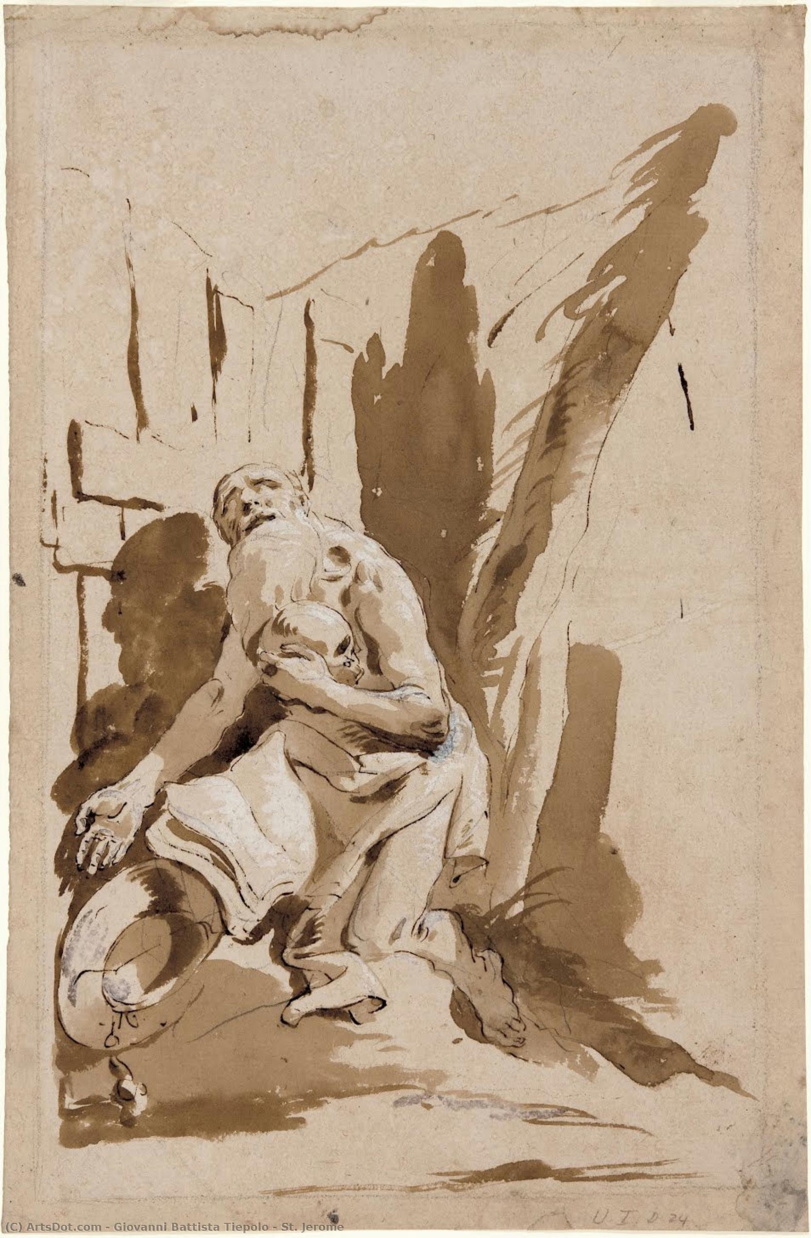 St. Jerome — Giambattista Tiepolo