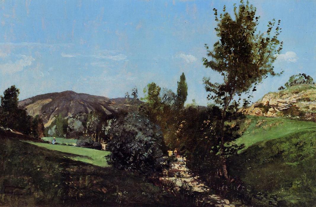 Landscape In The Durance Valley — Paul Camille Guigou