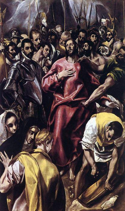 The Disrobing Of Christ — El Greco