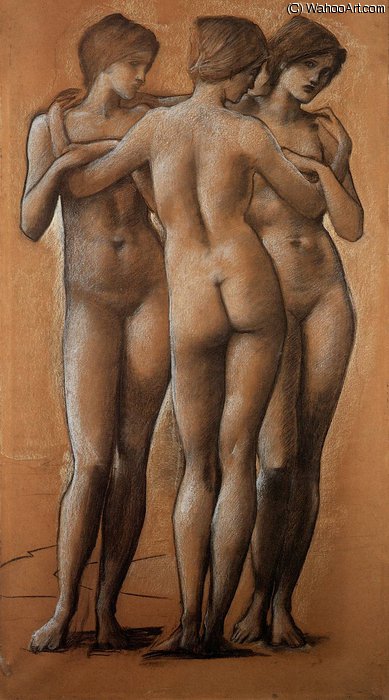 Burne Jones The Three Graces — Edward Coley Burne-jones